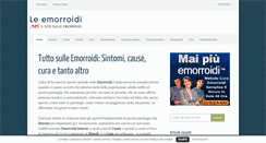 Desktop Screenshot of leemorroidi.net